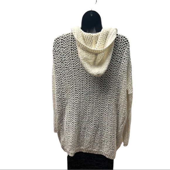 Aritzia Talula Mesh Cream Cardigan  Woman’s Size XS - Picture 2 of 6